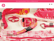 Tablet Screenshot of personalized-lanyards.com